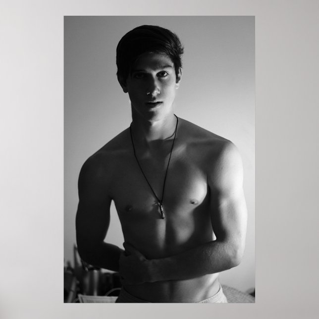 Beautiful Young Man Poster (Vorne)