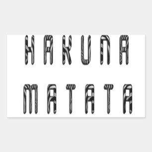 Beautiful Zebra Rechteckiger Aufkleber