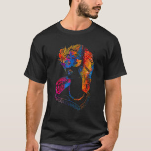 Beautifull Mardi gras Queen Carnival Parade T-Shirt