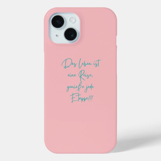 Beautifully Simple iPhone Case  (Rückseite)