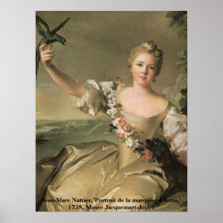 Beauty_1, Jean-Marc Nattier,"Portrai... Poster