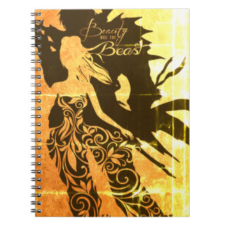 "Beauty and the Beast" SpiralNotebook Notizblock