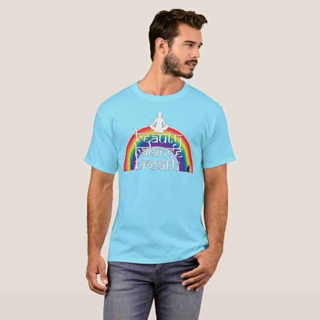 Beauty Balance Breath Rainbow Intentions T-Shirt (Vorne ganz)