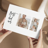 Beauty Collage Foto Bester Vater je Geschenk