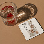 Beauty Collage Foto Bester Vater je Geschenk Rechteckiger Pappuntersetzer<br><div class="desc">Beauty Collage Foto Best Vater Ever Geschenk ist ein personalisiertes Geschenk, das Schönheit und sentimental Wert zu schaffen, ein bedeutendes Geschenk für Ihren Vater. Das Geschenk ist eine Collage von sorgfältig ausgewählten Fotos von Ihnen und Ihrem Vater, die in einer schönen und künstlerischen Art und Weise angeordnet sind. Die Fotos...</div>