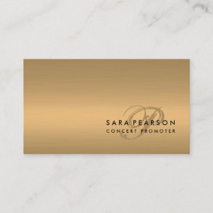 Beauty Consultant Imitate Gold Visitenkarte