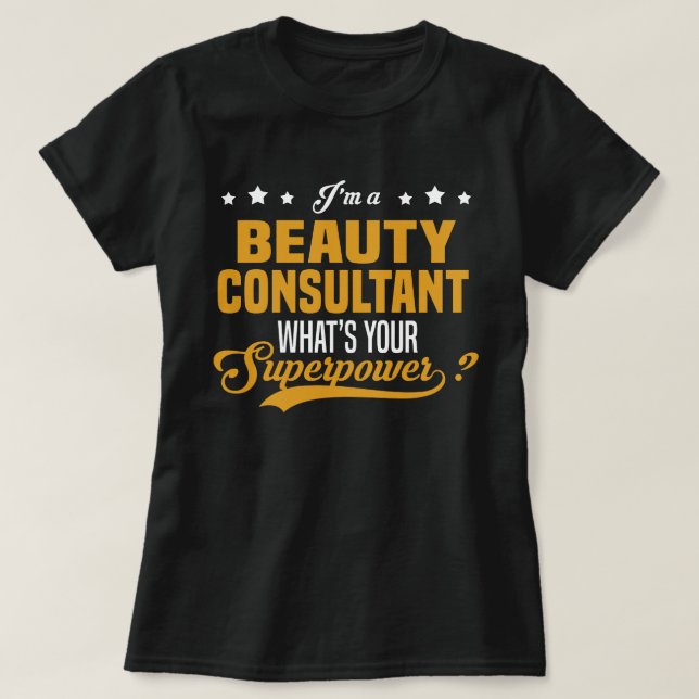 Beauty Consultant T-Shirt (Design vorne)