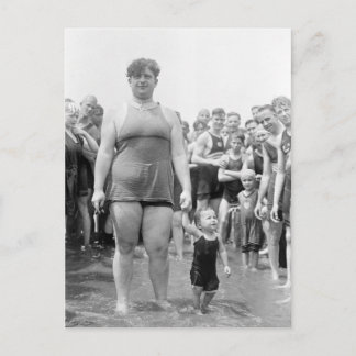 Beauty Contest on the Tidal Basin, 1919 Postkarte
