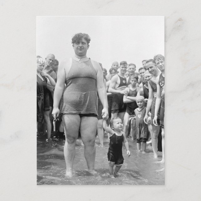 Beauty Contest on the Tidal Basin, 1919 Postkarte (Vorderseite)