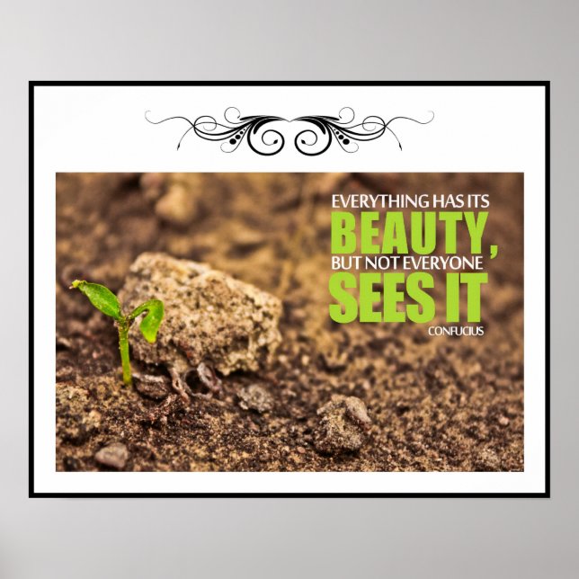 Beauty Custom Poster (Vorne)