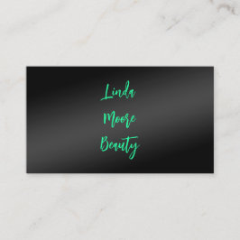 Beauty Esthetician Visitenkarte