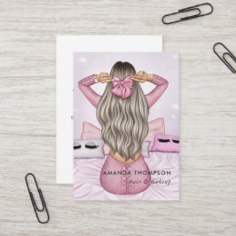 Beauty Fashion Business Card Visitenkarte