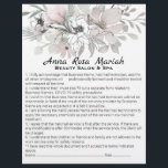 *~* Beauty Floral Liability Wavver Services Flyer<br><div class="desc">Zwei Seiten-Flyer-Haftpflicht-Vereinbarung und -Services und Preisliste für Waiver-Release für Sie zu personalisieren. * Energy Enhanced Abstrakt Watercolor Liability Consent and Release Wavier Services List und Preise auf der Rückseite dieses Flyers. Die Aquarellfarbe eine weich geschmolzene BLUME aus Weide und Rosa. Das ist eine feminine Phantastisch Elegant-verzauberte, weich gehandelte FLORAL-BLUME BOUQUET...</div>