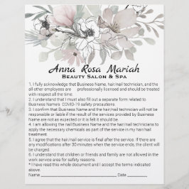 *~* Beauty Floral Liability Wavver Services Flyer