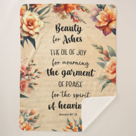 Beauty For Ashes, Isaiah 63:1, Christlich Sherpadecke