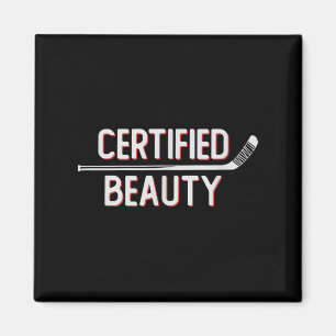Beauty Funny Ice Hockey Slang Wheel Snip zertifizi Magnet