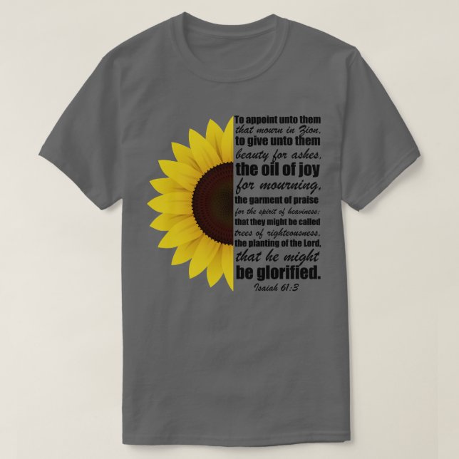 Beauty für Ashes Christlich Baby Bodysuit T-Shirt (Design vorne)