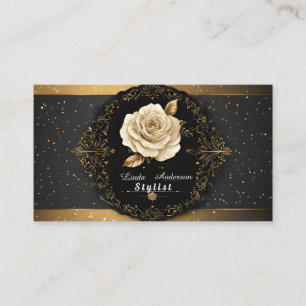 💅 Beauty Glow Salon Eleganz ✨ Modern Persönlich Visitenkarte