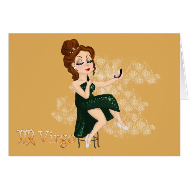 Beauty horoscope Virgo Zodiac (Vorderseite (Horizontal))