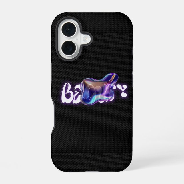 Beauty iPhone Case 16 Hülle (Rückseite)