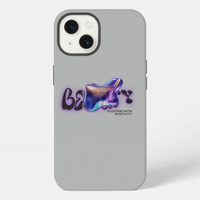 Beauty iPhone Case - Gray Hülle (Rückseite)