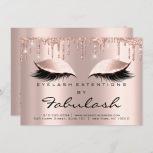 Beauty Lash Extension Aftercare Instruction Park Einladung