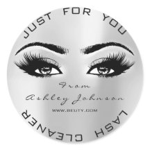 Beauty Lashes Erweiterung Makeup Cleaner Grau