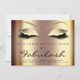 Beauty Lashes Verlängerung Aftercare Instruction G Einladung