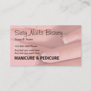 Beauty Nails - Business Cards Visitenkarte