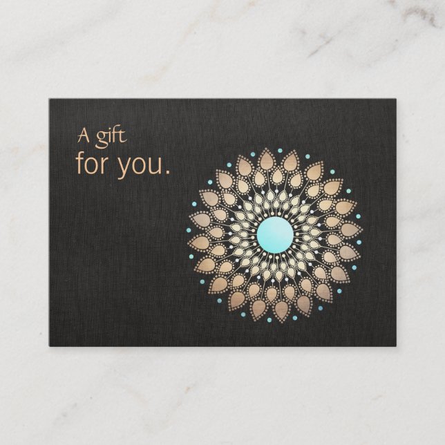 Beauty & Natural Wellness Einzelhandelsgeschenkgut Rabattkarte (Vorderseite)