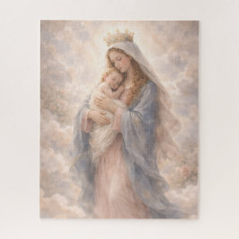 Beauty of Motherhood Faith Unconditional Love Gift Puzzle