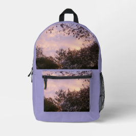 Beauty of the Dusk Backpack Bedruckter Rucksack
