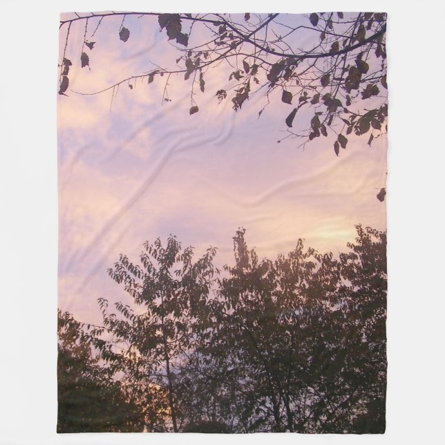 Beauty of the Dusk Fleece Blanket (Vorderseite)