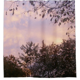Beauty of the Dusk Shower Curtain with liner Duschvorhang