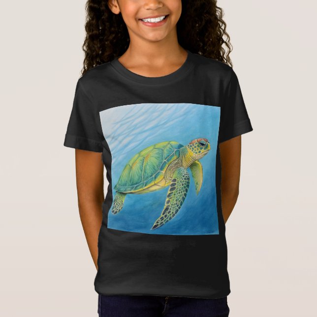 Beauty of the turtle T-Shirt (Vorderseite)
