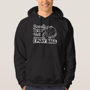 Beauty Play Basketball Spieler Girl Baller Sporty Hoodie