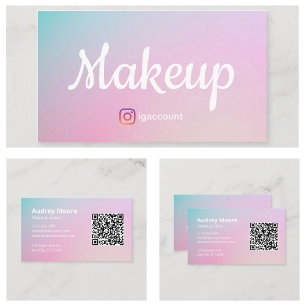 Beauty Professionals Makeup Artist Visitenkarte