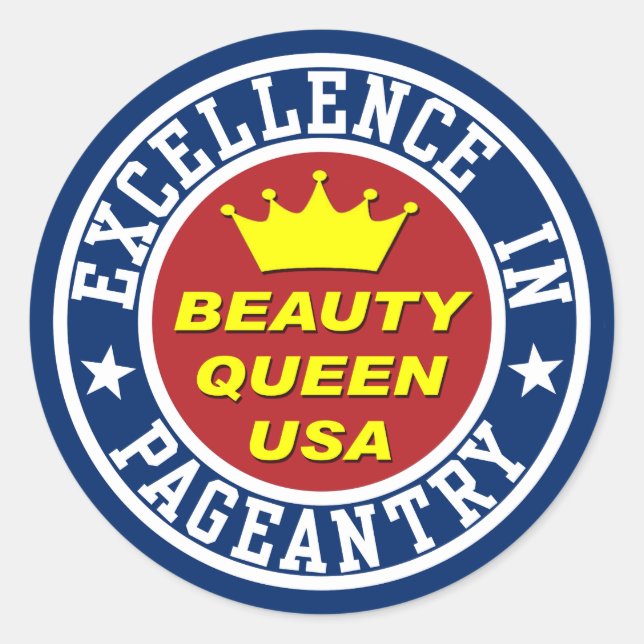 Beauty Queen's Pageant Sticker (Vorderseite)
