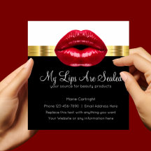 Beauty Red Lips Classy Gold Fossil Schauspiel
