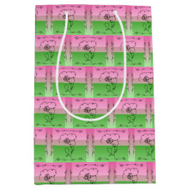 Beauty Roselle Vertikale Geschenktasche Mittlere Geschenktüte