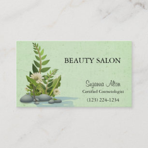 Beauty Salon Business Card Visitenkarte