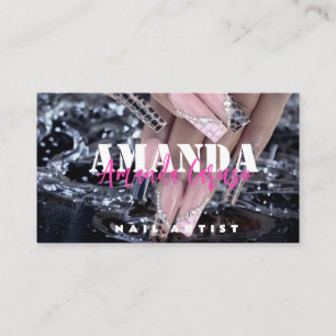 Beauty Salon Lashed Business Card Visitenkarte