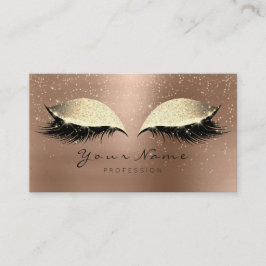Beauty Salon Loyalty Card Makeup Skinny Lashes 10 Treuekarte