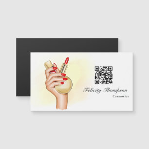 Beauty Salon QR Code Magnetkarte