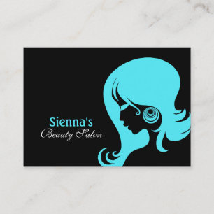 Beauty Salon Terminkarte (Türkis)