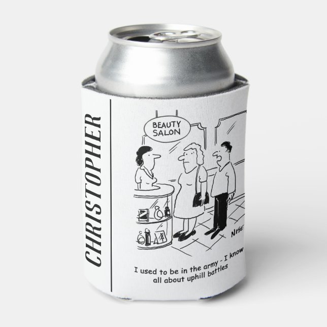 Beauty Salon & Uphill Battles Dosenkühler (Kanne Vorderseite)