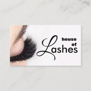  Beauty Salon Wellness-Center Lashes Visitenkarte