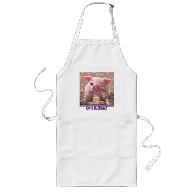 Beauty Salon Work Apron Lange Schürze (Vorne)
