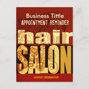 Beauty Salons Wellness-Center Hair Stylist Urban M Postkarte