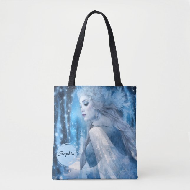 Beauty Snow Queen im Winter Wonderland gefroren (Vorderseite)